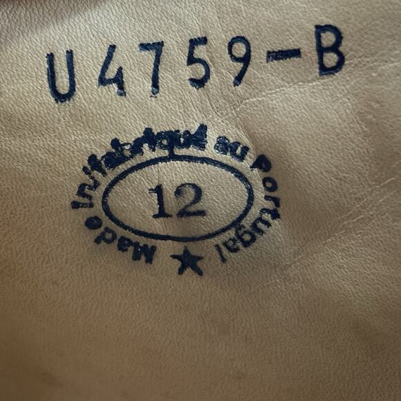 John Fluevog Adrian-Alli 4 Buckle Mary Jane Womens Size 12 Brown Leather Brogue - Picture 11 of 11